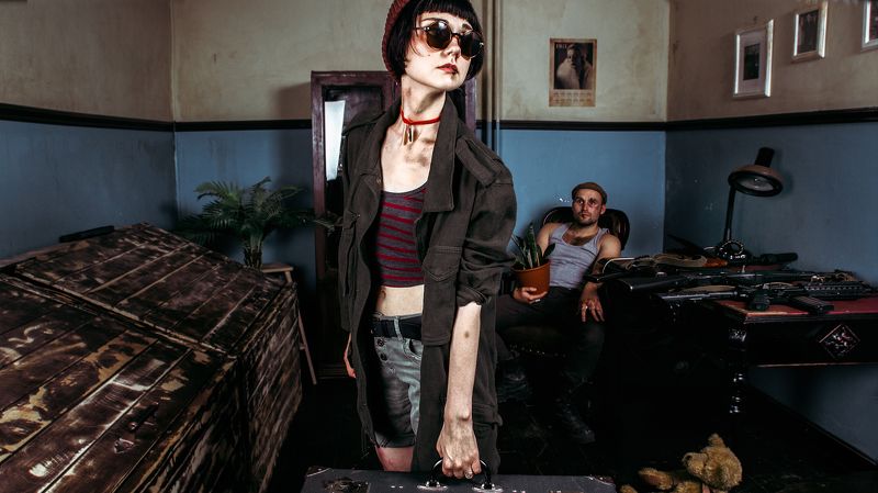 портрет, сюжетный портрет, кинематографичная фотография, арт фотограф, сюжетная фотография, арт, история Кадр № 345photo preview