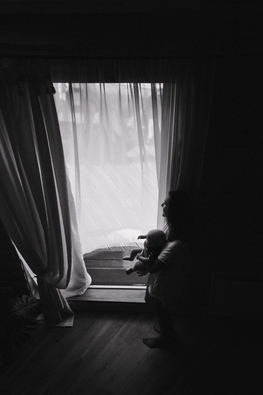 Малыш, Мама, Семейная фотография, Семейный портрет, Семейный фотограф, Семья, Чб ***photo preview