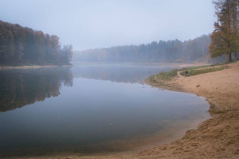 Осень, речка, Синичка, Спящая речкаphoto preview