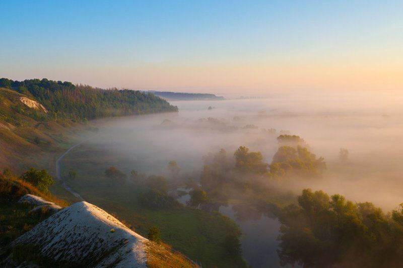 Утро на реке Кореньphoto preview