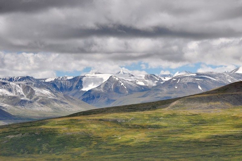 за перевалом \