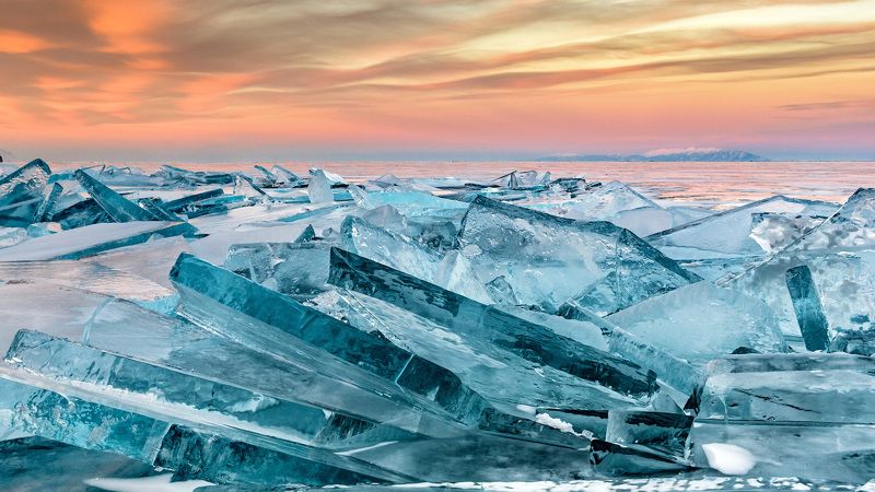 Закат на Байкалеphoto preview