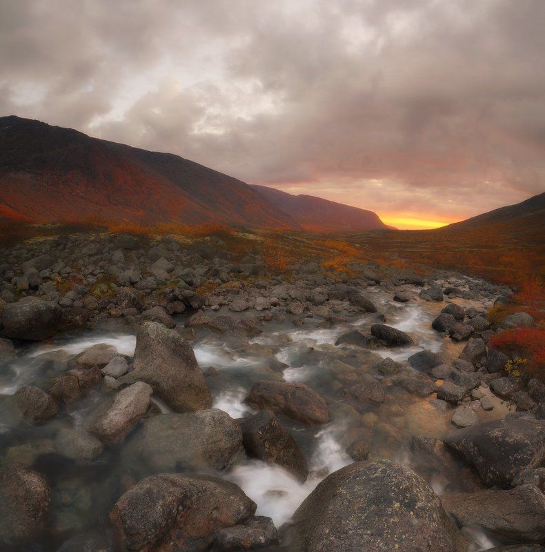 Горящие горы Хибин.photo preview