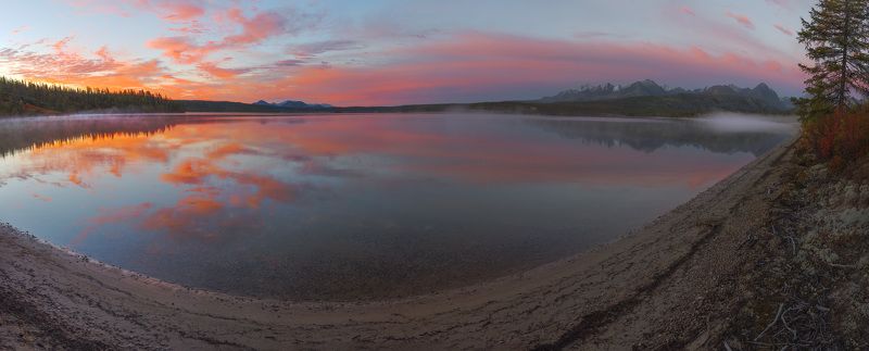 колыма, осень Коса Биологов на озере Джека Лондона.photo preview