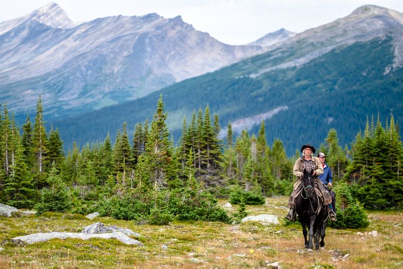 Canada, Alberta, Jasper, Tonquin, mountains Конныеphoto preview