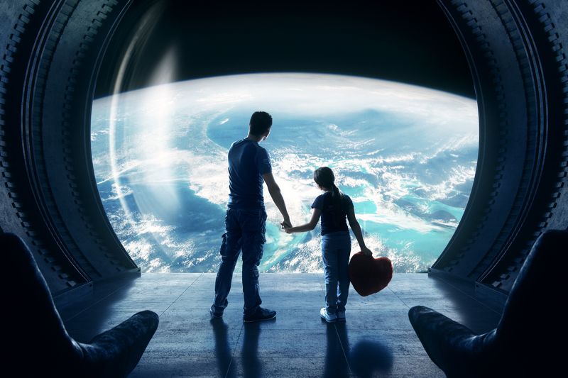 space,ship,earth,planet,world,men,children,parishkov,космос,человек,ребенок,земля,планета photo preview