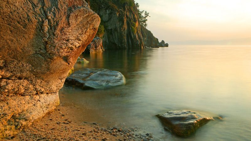 вечер Ольхона (озеро Байкал)photo preview