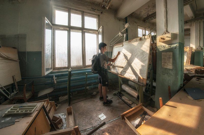 зил заброшенное завод зиларт ебеня кульман инженер autocad  Инженер фото превью