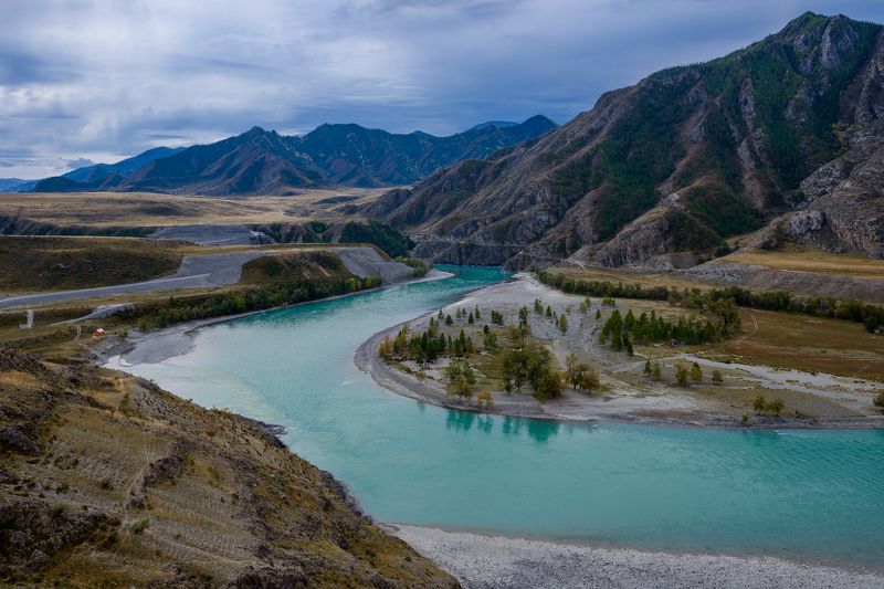 Катунь, Горный Алтай.photo preview