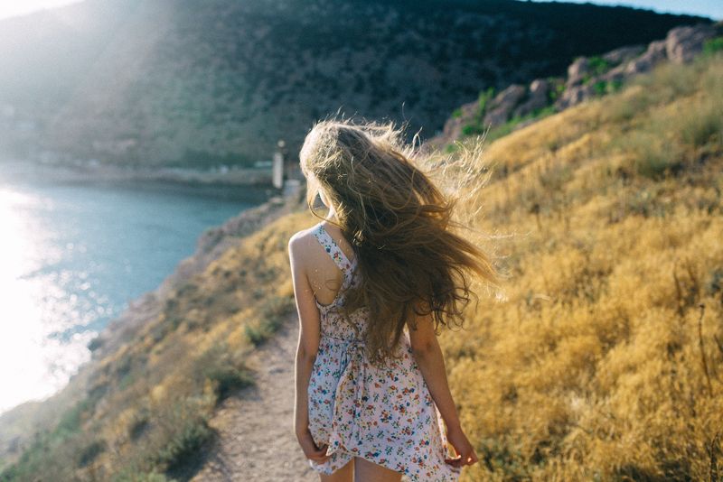 крым, балаклава, природа, море, черноеморе, девушка Прогулка по Балаклавеphoto preview