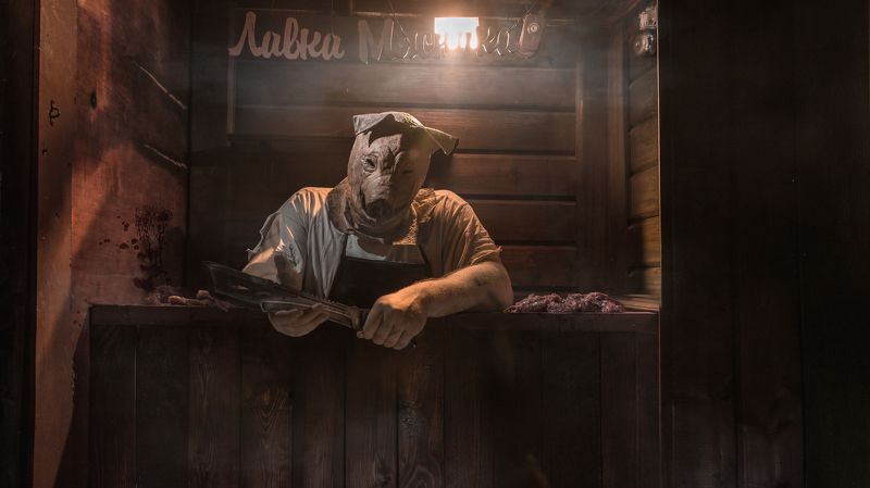 buthcer, meat, fear, нож, тесак, мясник, мясо Buthhcerphoto preview