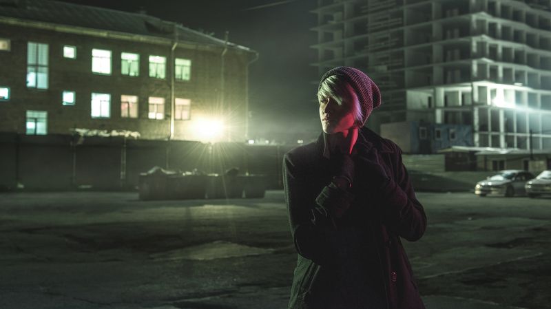 вечерний портрет, городской портрет, улица Еваphoto preview