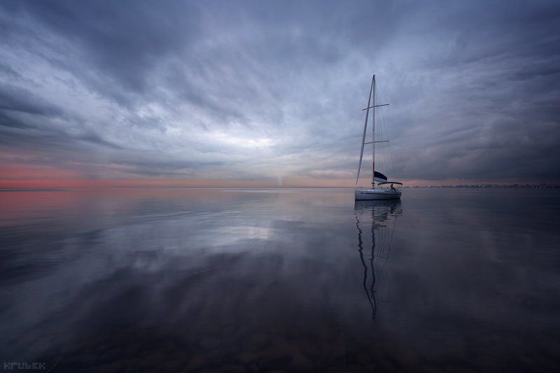 закат, море, облака, санкт-петербург, финский залив Нереальный Питерphoto preview