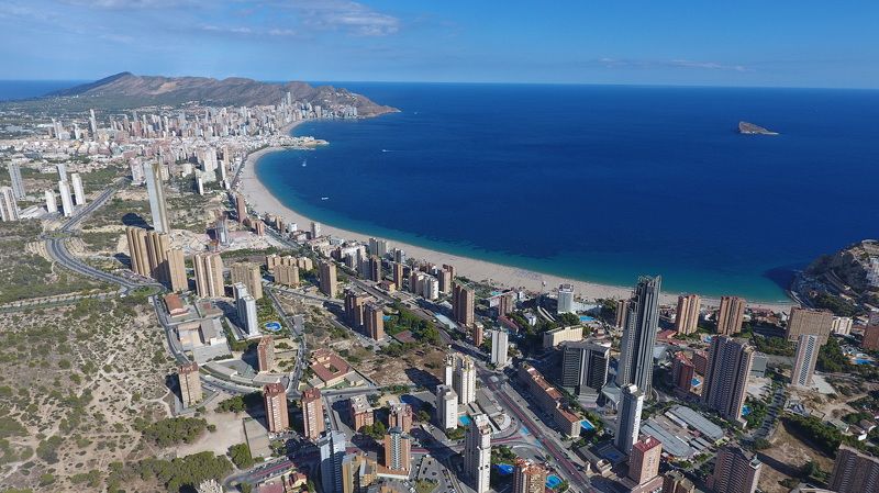 Benidorm, Alicante, Spain ПОЛЁТphoto preview