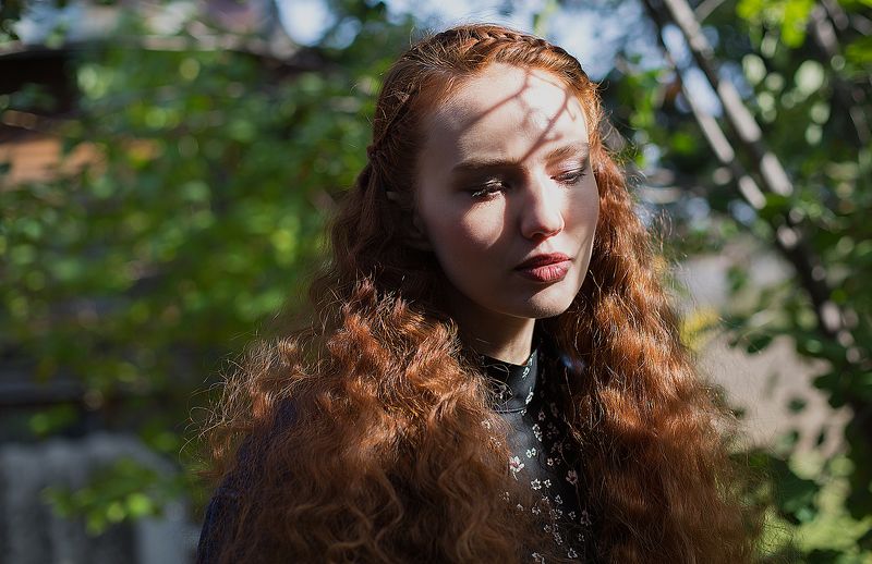 Осень, Рыжая, Цветы Муза)photo preview