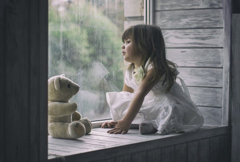 девочка, портрет, осень, настроение photo preview