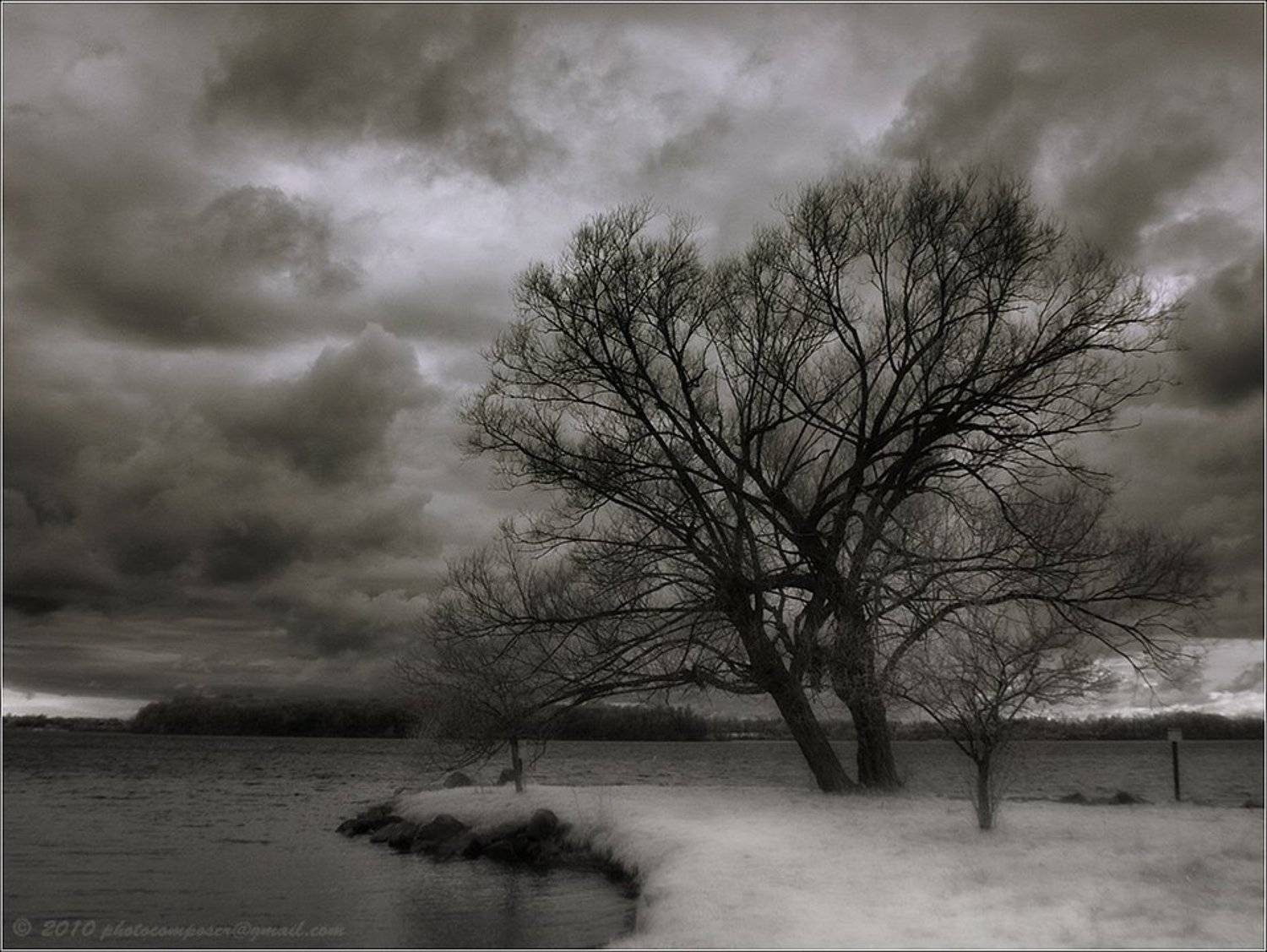 пейзаж, pilgrim, инфракрасный, infrared, Pilgrim
