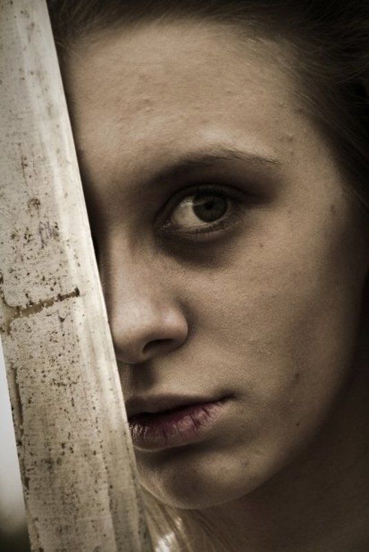 жанр, портрет, ужас, сумашедшая, девушка они просыпаются по весне..photo preview