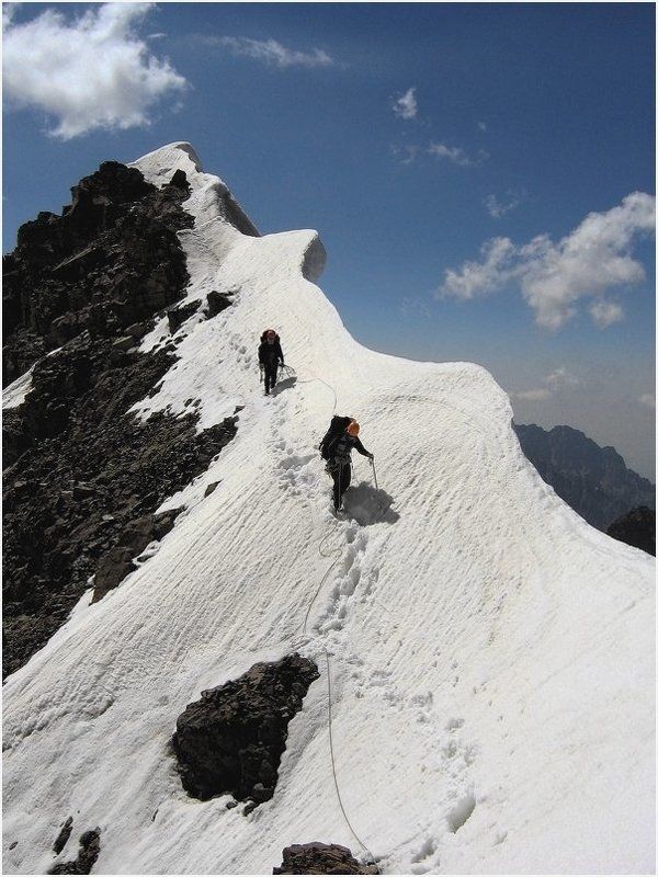 тянь-шань, траверс, пик фрунзе На траверсе.photo preview
