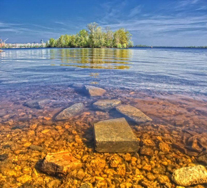 днепр, киев, оболонь Чуден Днепр фото превью