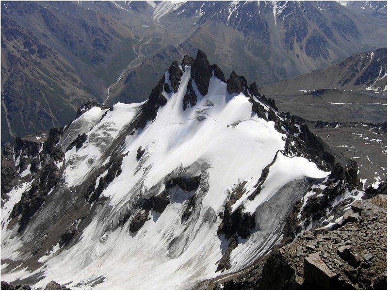 тянь-шань, пик аристова. Спящий дракон.photo preview