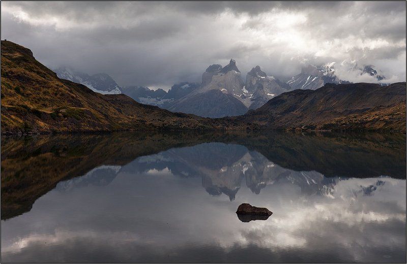 patagonia, chile, torres, del, paine ...в чаше спокойствия...photo preview