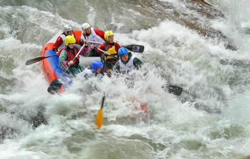 сплав, рафт, белая, киши. Сливаясь со стихиейphoto preview