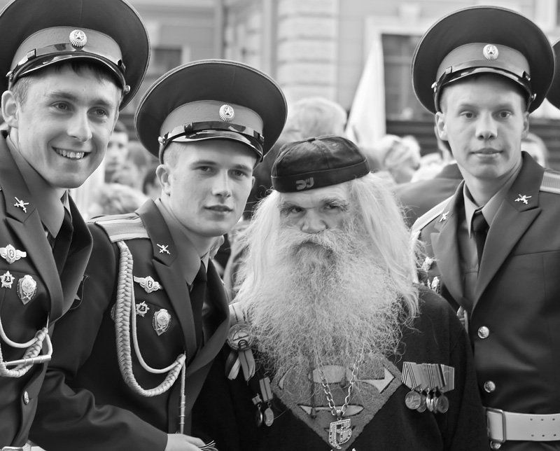 на, параде, ветеранов. photo preview