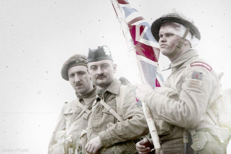 реставрация боя, последние залпы, пирогово, фотошоп Союзникиphoto preview