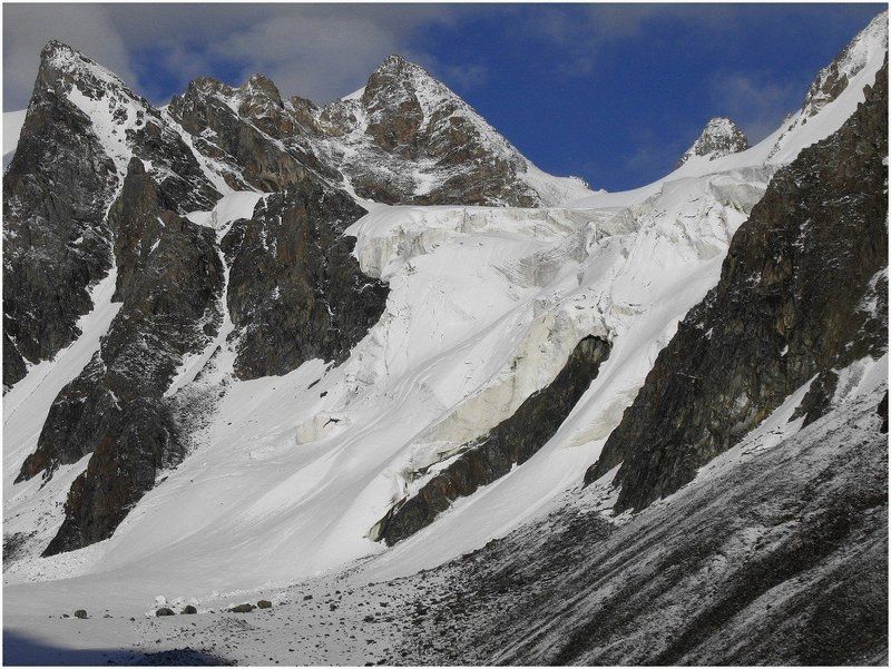 тянь-шань, ледник, перевал Перевал.photo preview