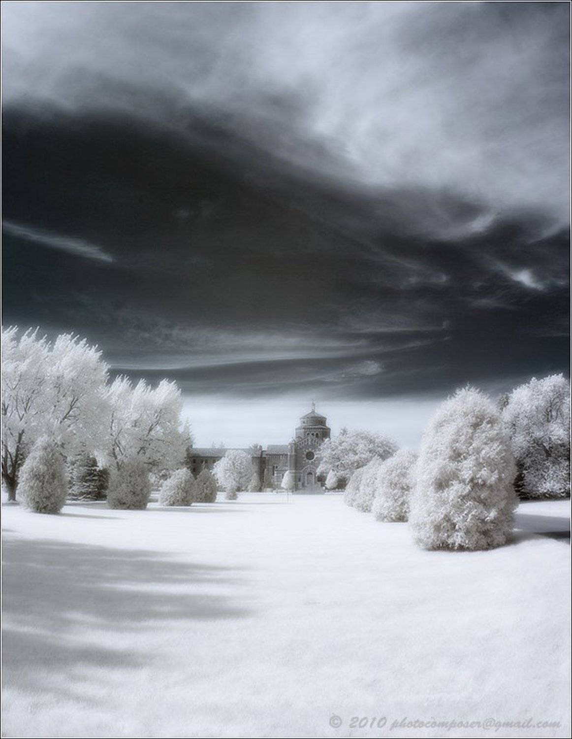 пейзаж, pilgrim, инфракрасный, infrared, Pilgrim