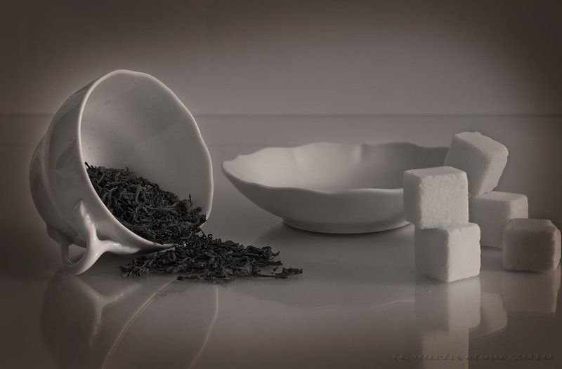 чай, сахар, посуда Чай без водыphoto preview