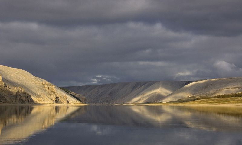 Конец августа на реке Оленёк.photo preview