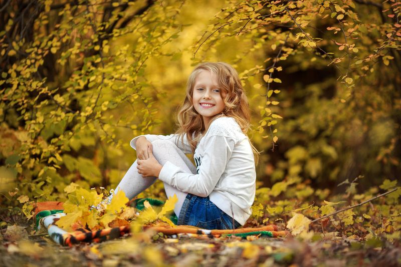 портрет девочки, Минск , ботанический сад Алёнкаphoto preview