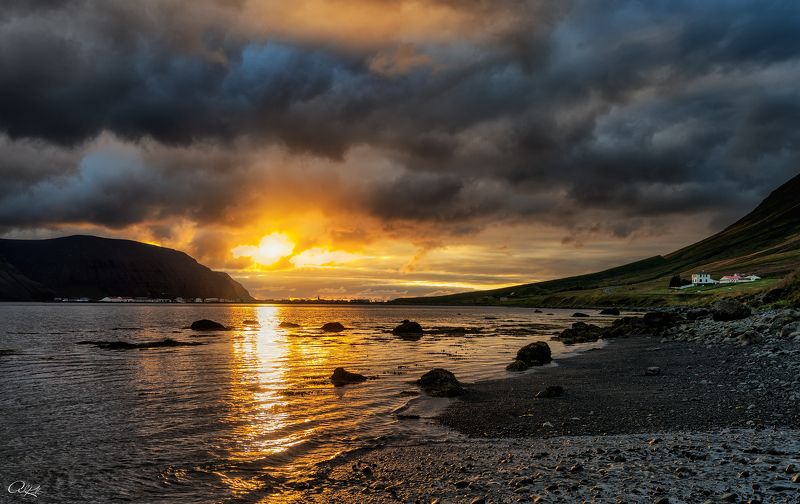 Закат над Флатейриphoto preview