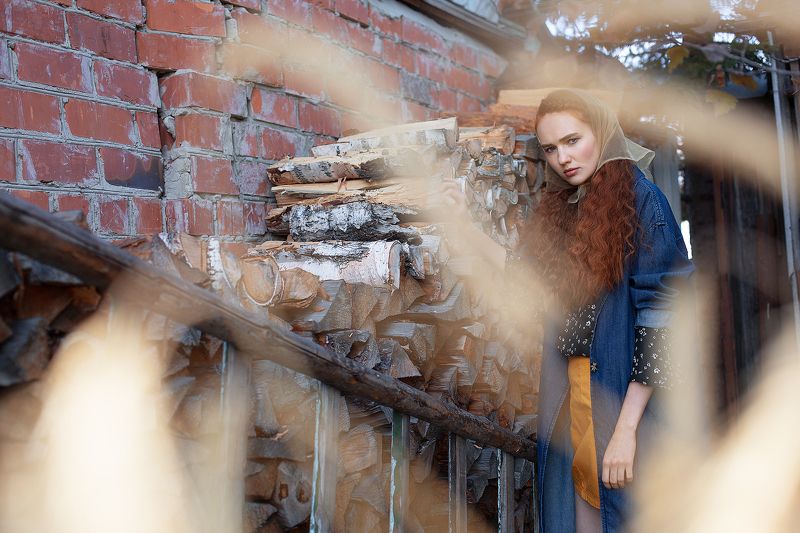 Модель, Осень, Портрет Настяphoto preview