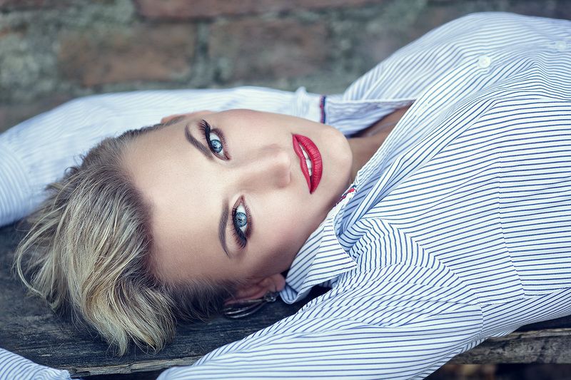 Взгляд, Девушка портрет, Красота Портретphoto preview