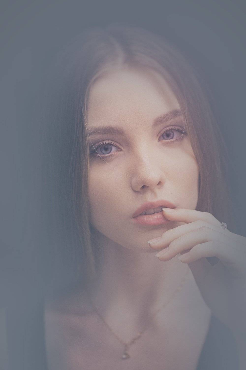 девушка, портрет, Плотников Андрей