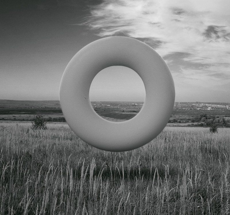 круг, абстракция, пейзаж Файнартphoto preview