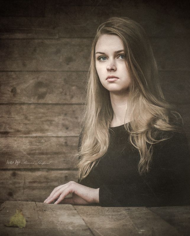 Девушка, Портрет, Роман Шафовал Осенний портрет...photo preview