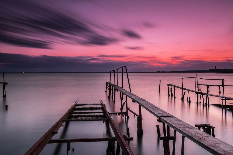 beach, black sea, bridge, bulgaria, clouds, coast, coastline, colorful, fishing pier, landscape, long exposure, morning, nessebar, nobody, ocean, outdoors, pier, quay, ravda, sea, seascape, seashore, sky, stunning, sunrise, sunset, travel, water Beautiful end of the dayphoto preview