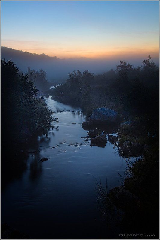 Туманный ручеек...photo preview