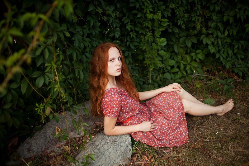 девушка, рыжая,  Анжеликаphoto preview