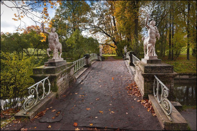Павловск парк октябрь photo preview