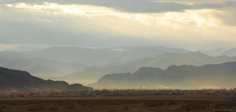 Монголия, Улгий, Утро Утро в западной Монголииphoto preview