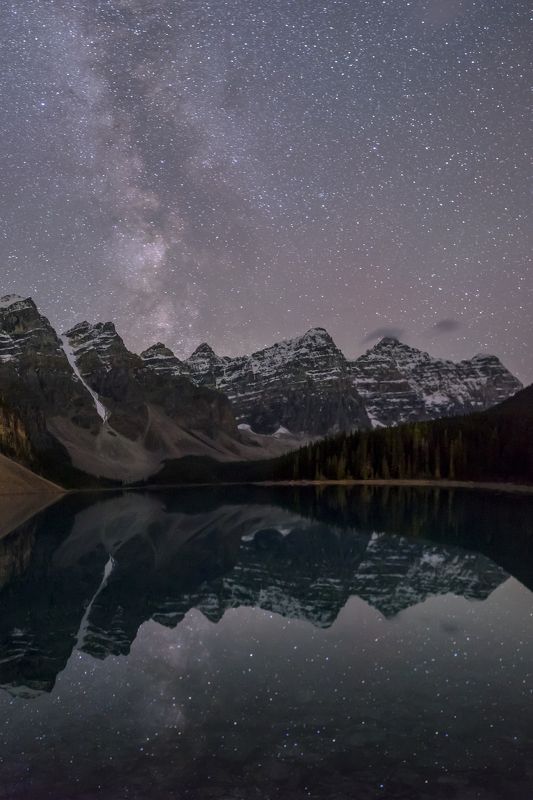 Canada, Alberta, banff, Louise, lake, milky way, night Сентябрьская ночьphoto preview