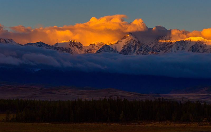 Северо-Чуйский, хребет, Горный Алтай, природа, россии, карамышев, роман, горы, рассвет, сибирь Северо-Чуйский хребет, Горный Алтай.photo preview