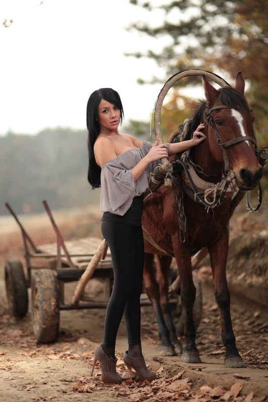 forest, model, sexy One day in the forestphoto preview