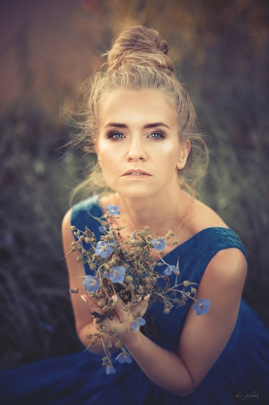 portrait woman summer blonde Alexphoto preview