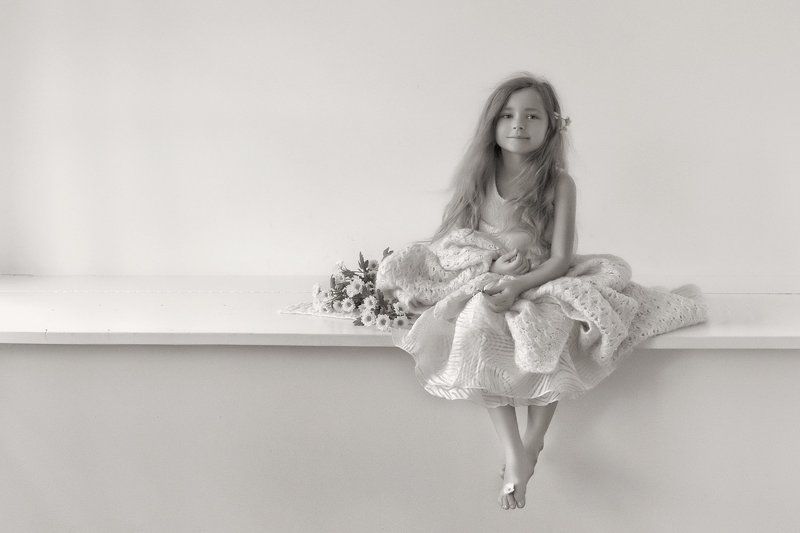 дети, ребенок, девочка, утро Утром photo preview